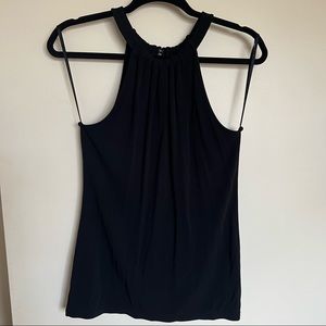 Ann Taylor black halter top
